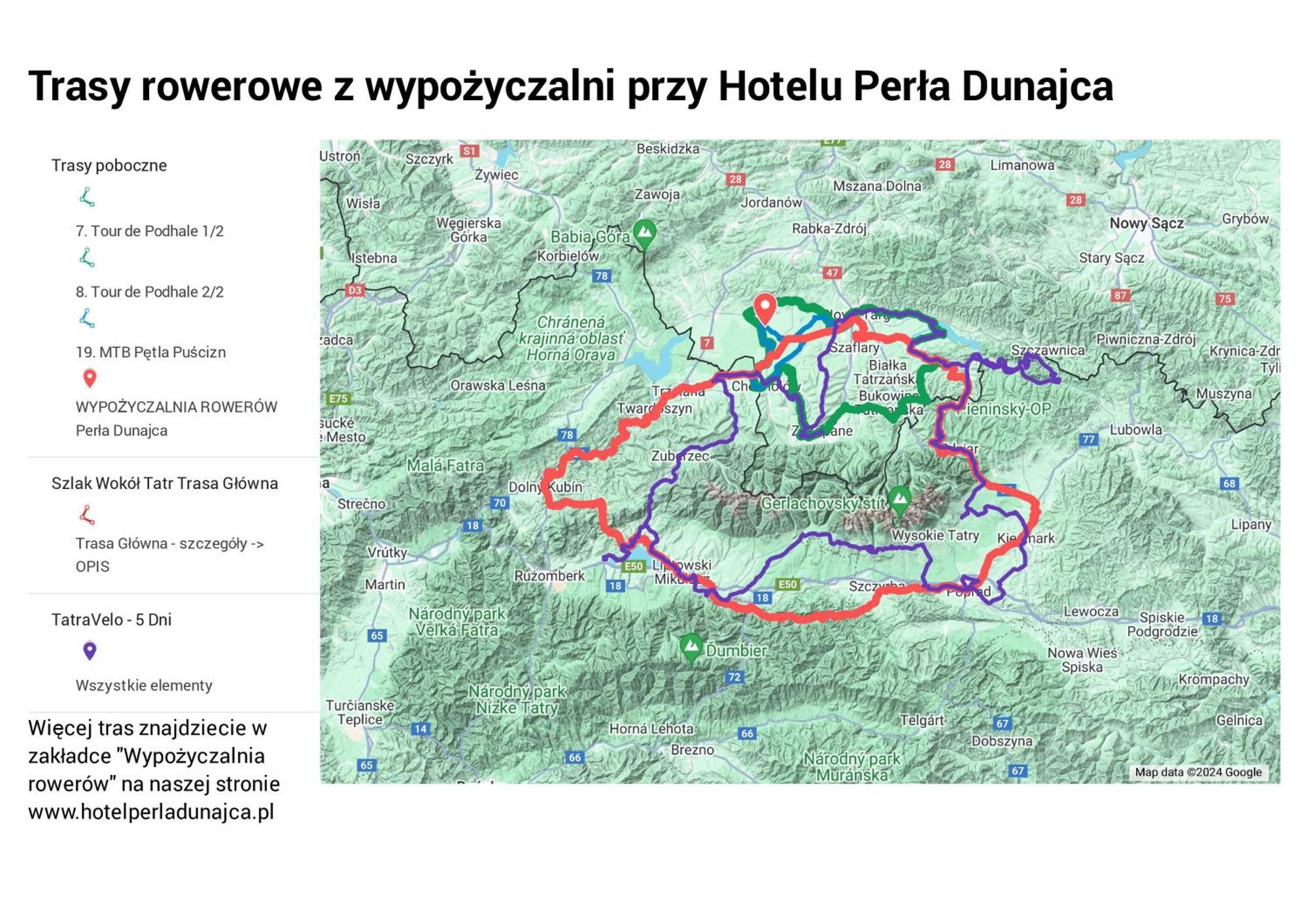 Hotel Perla Dunajca Czarny Dunajec Exterior photo